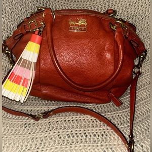 🧡 BURNT ORANGE AUTHENTIC COACH HANDBAG